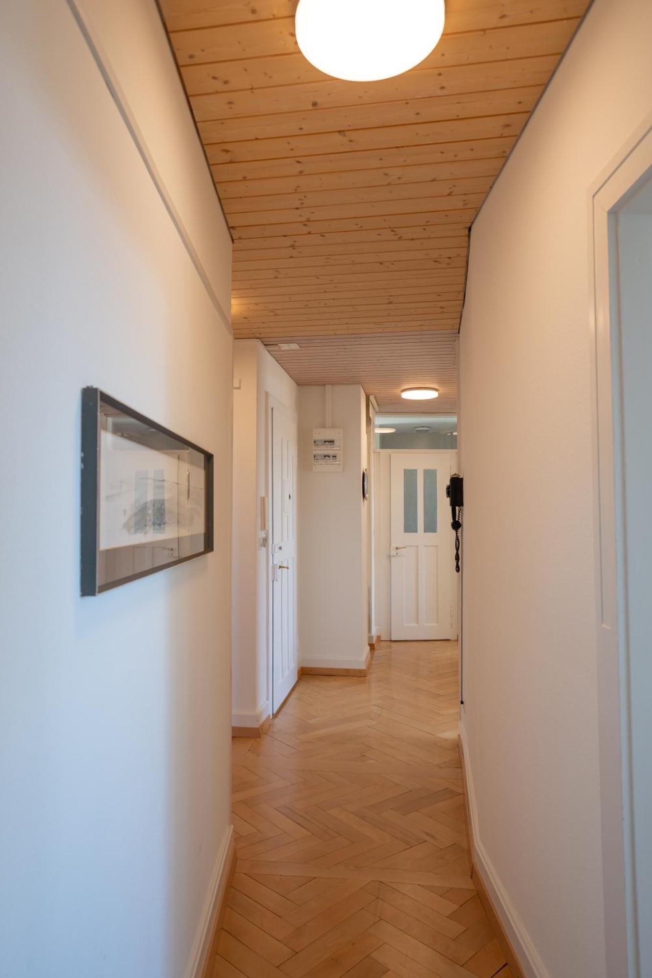 Charmante Altbauwohnung Am Rhein Basel Exterior foto